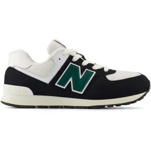 New Balance Black 574 Kids Lace Sneakers Babykids_New-Balance