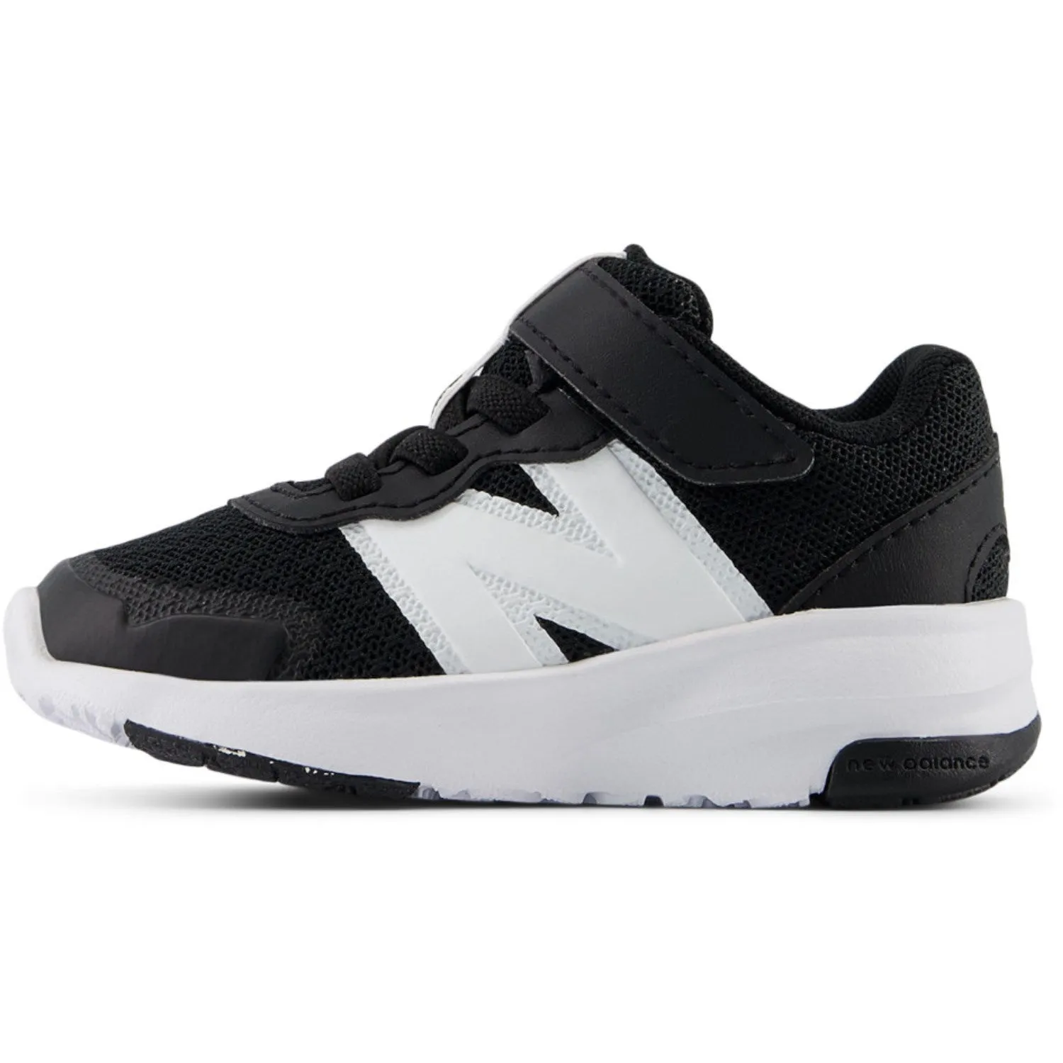 New Balance Black New Balance FreshFoam 578 Kids Bungee Lace With Top Strap Babykids_New-Balance