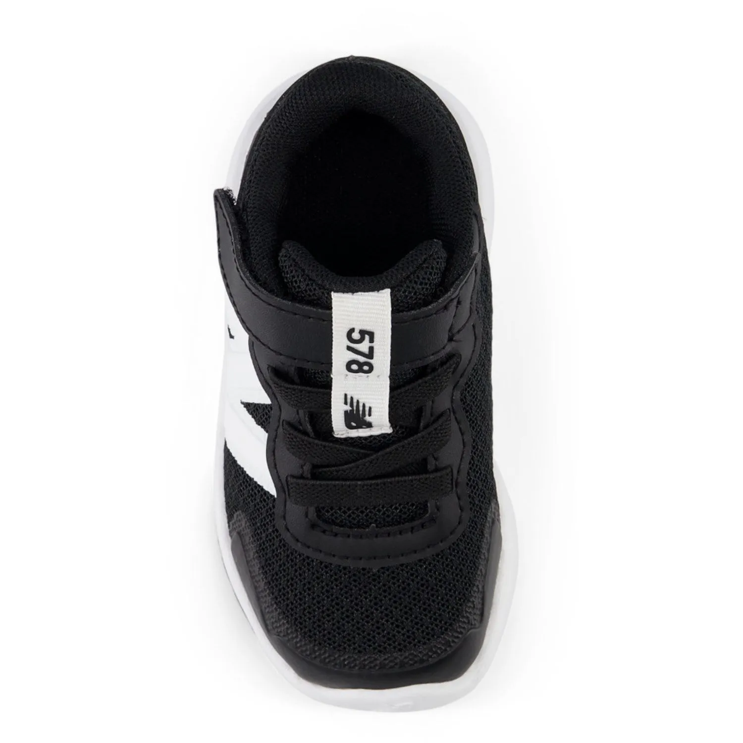 New Balance Black New Balance FreshFoam 578 Kids Bungee Lace With Top Strap Babykids_New-Balance