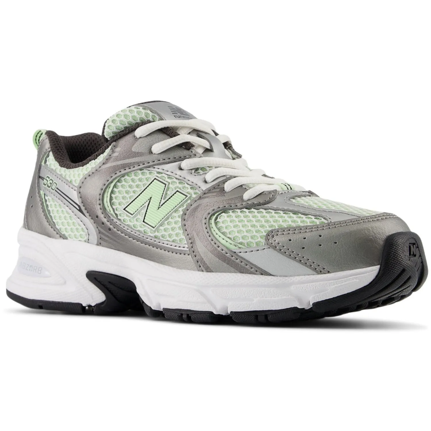 New Balance Dark Silver Metallic New Balance 530 Kids Lace Babykids_New-Balance