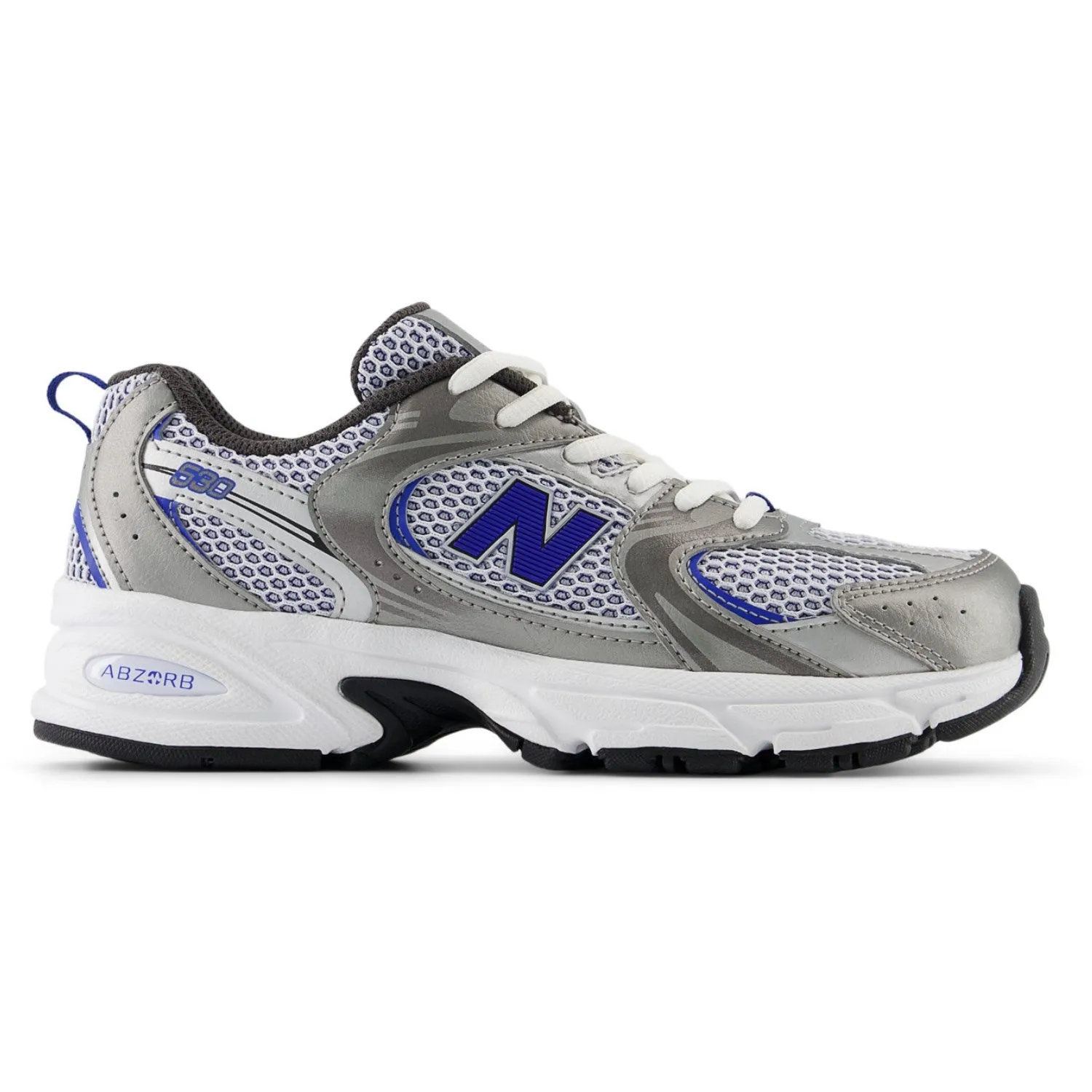 New Balance Dark Silver Metallic New Balance 530 Kids Lace Babykids_New-Balance