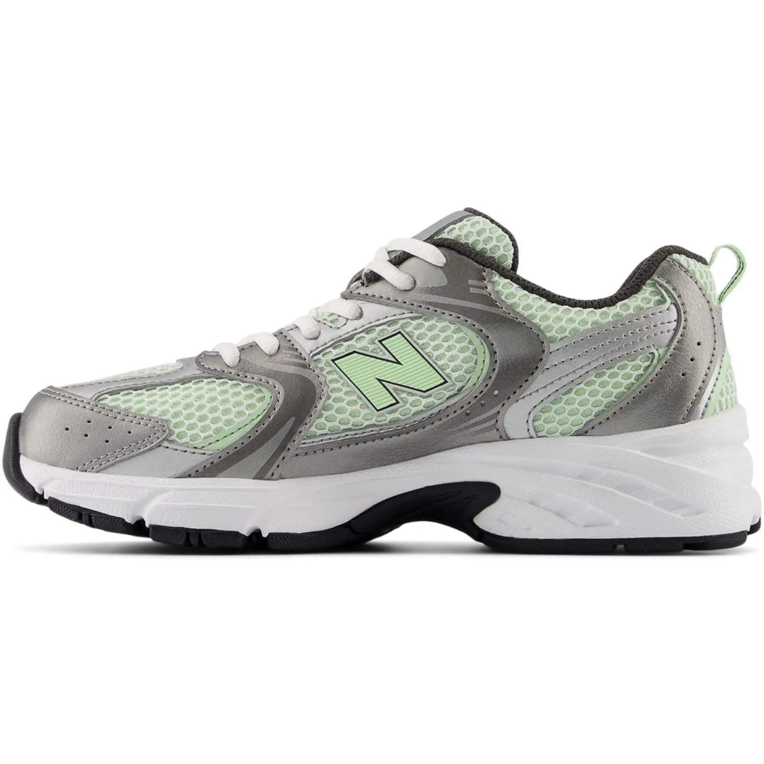 New Balance Dark Silver Metallic New Balance 530 Kids Lace Babykids_New-Balance