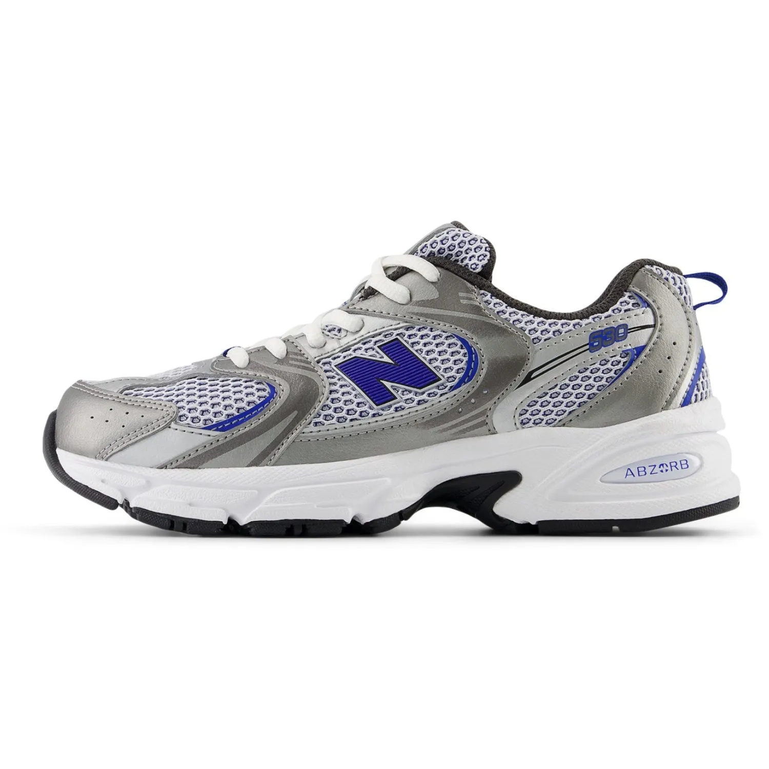 New Balance Dark Silver Metallic New Balance 530 Kids Lace Babykids_New-Balance