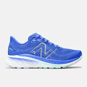 New Balance Womens X 860v13 Wide- Bright Lapis/Bright Mint (W860B13) New Balance