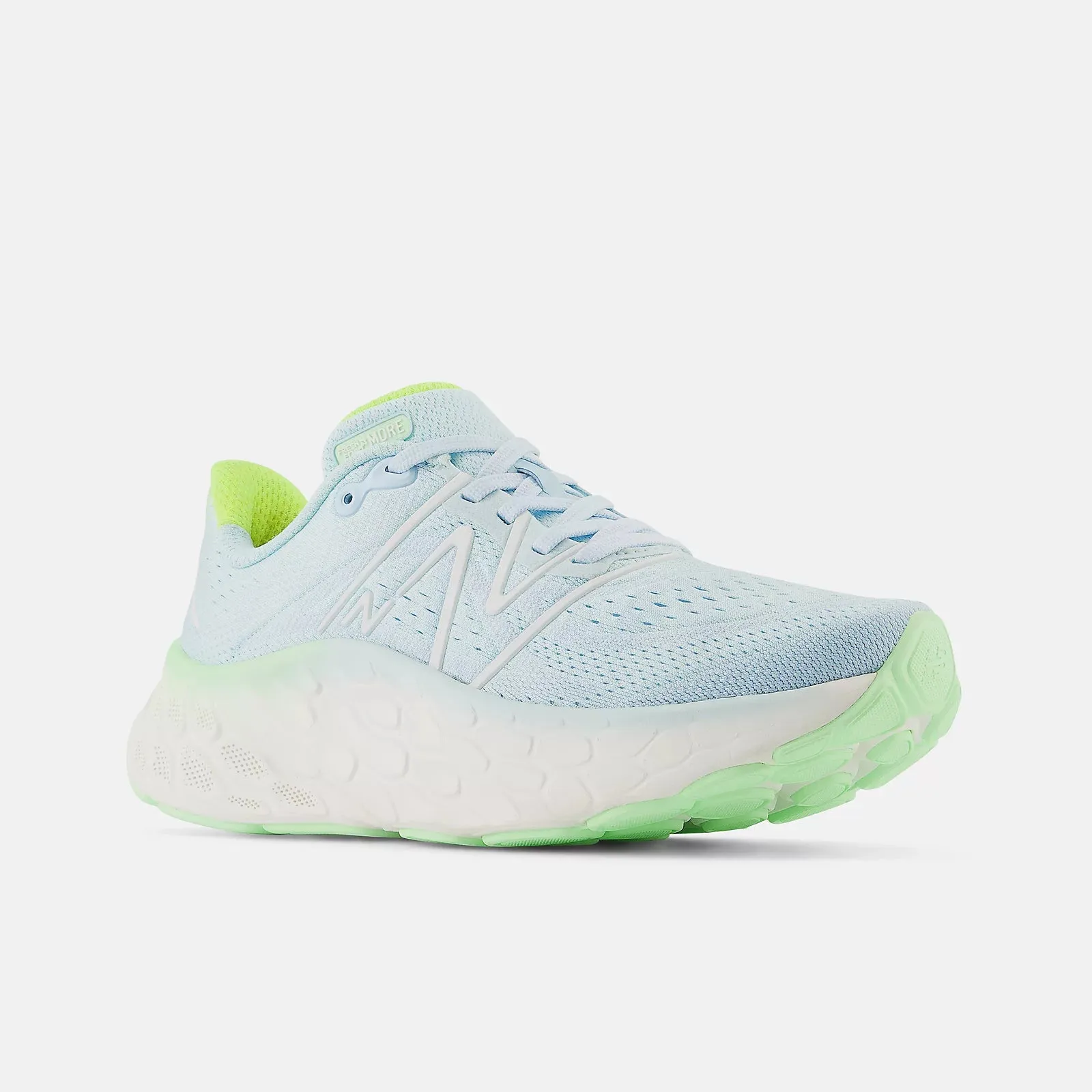 New Balance Womens X More v4- Blue/Green Aura (WMORCK4) New Balance