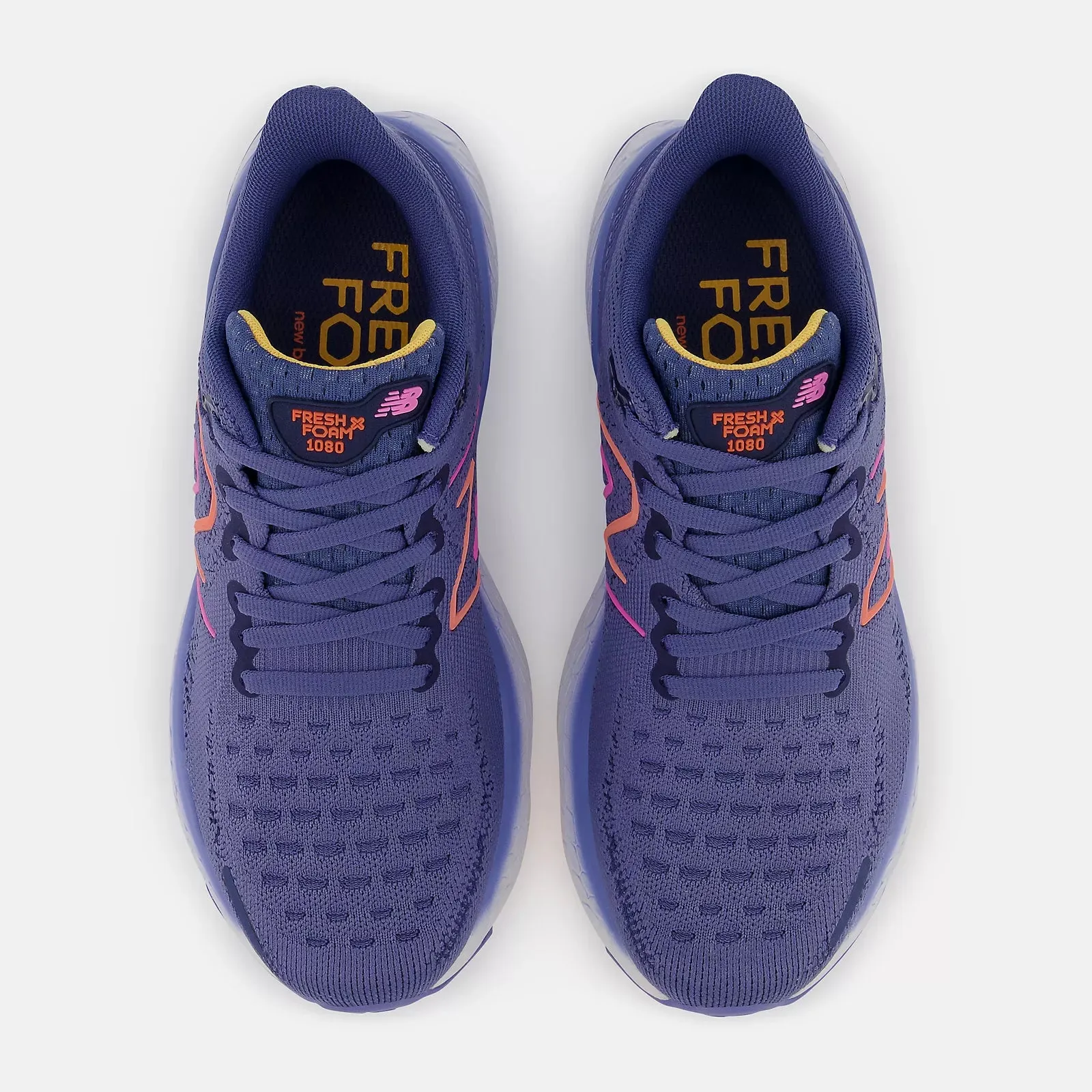 New Balance Womens X1080v12- Night Sky/Orange/Pink (W1080L12) New Balance