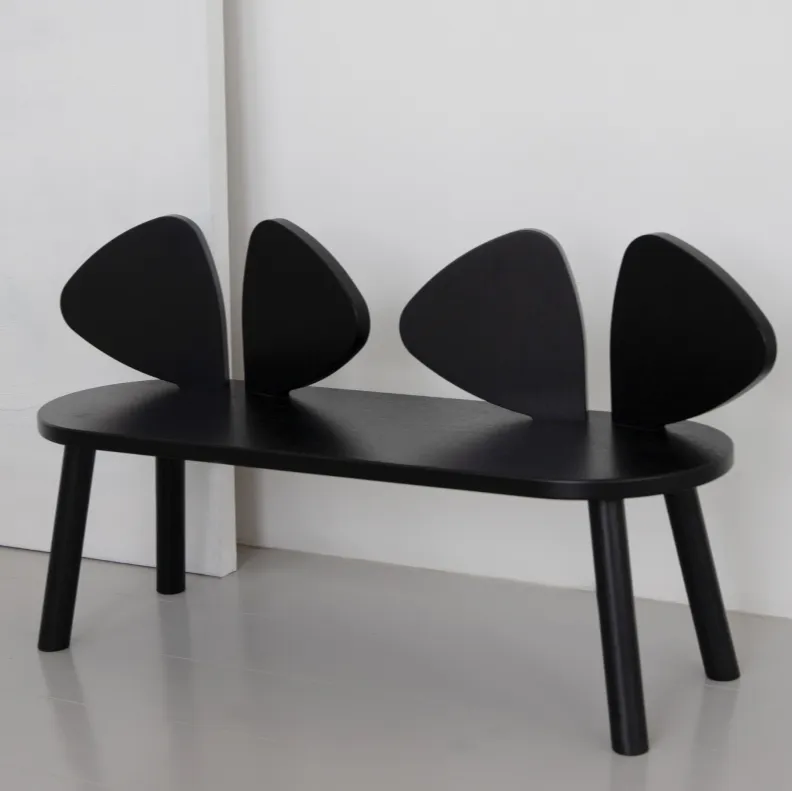 Nofred Kids Mouse Bench - Black