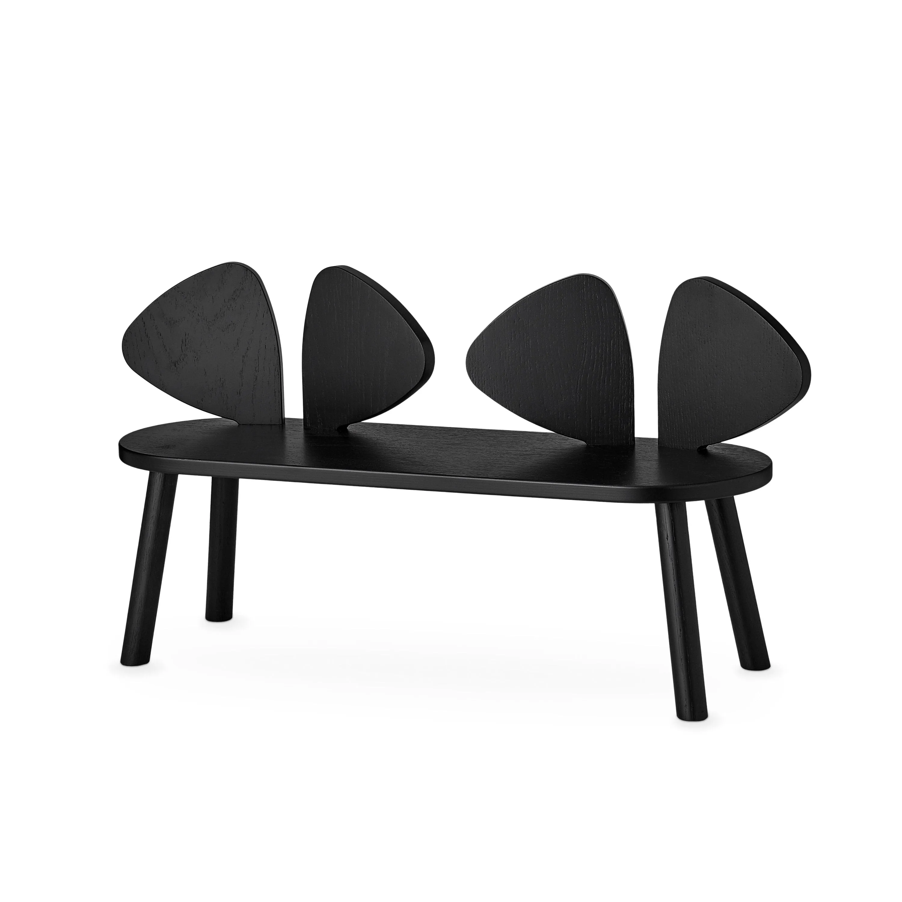 Nofred Kids Mouse Bench - Black