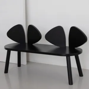 Nofred Kids Mouse Bench - Black