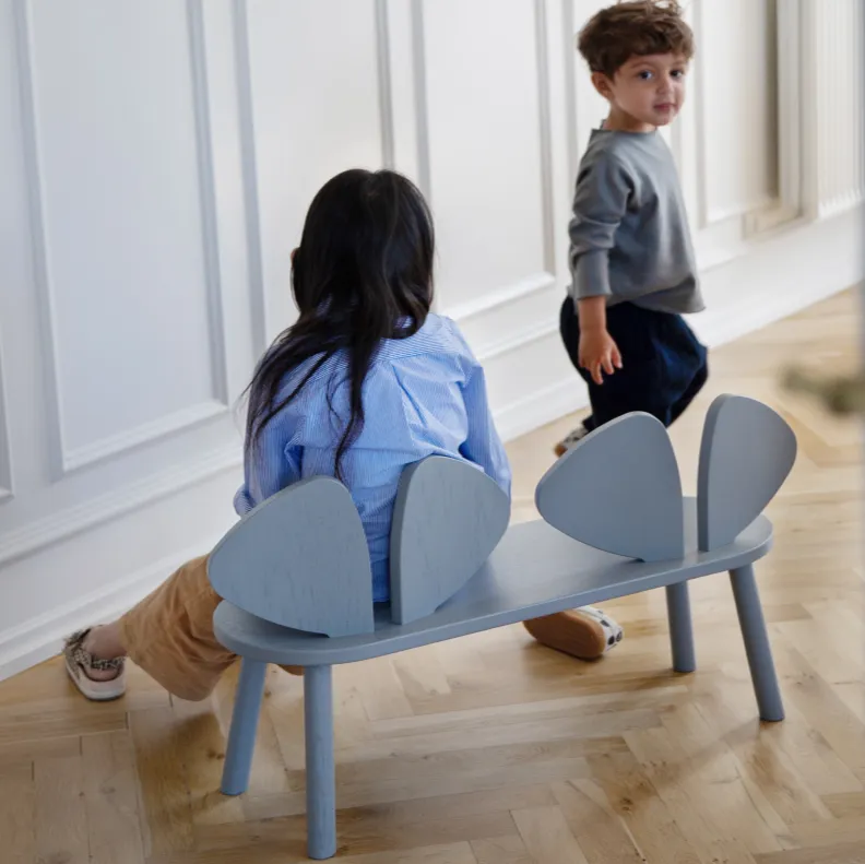 Nofred Kids Mouse Bench - Grey