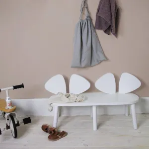 Nofred Kids Mouse Bench - White