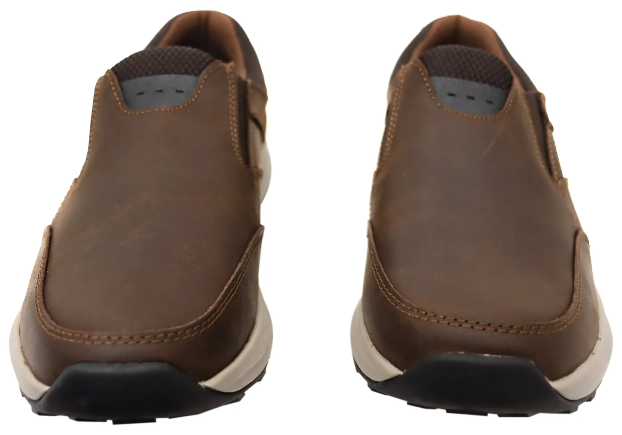 Nunn Bush By Florsheim Mens Excursion Slip EE Extra Wide Leather Shoes Florsheim Shoes