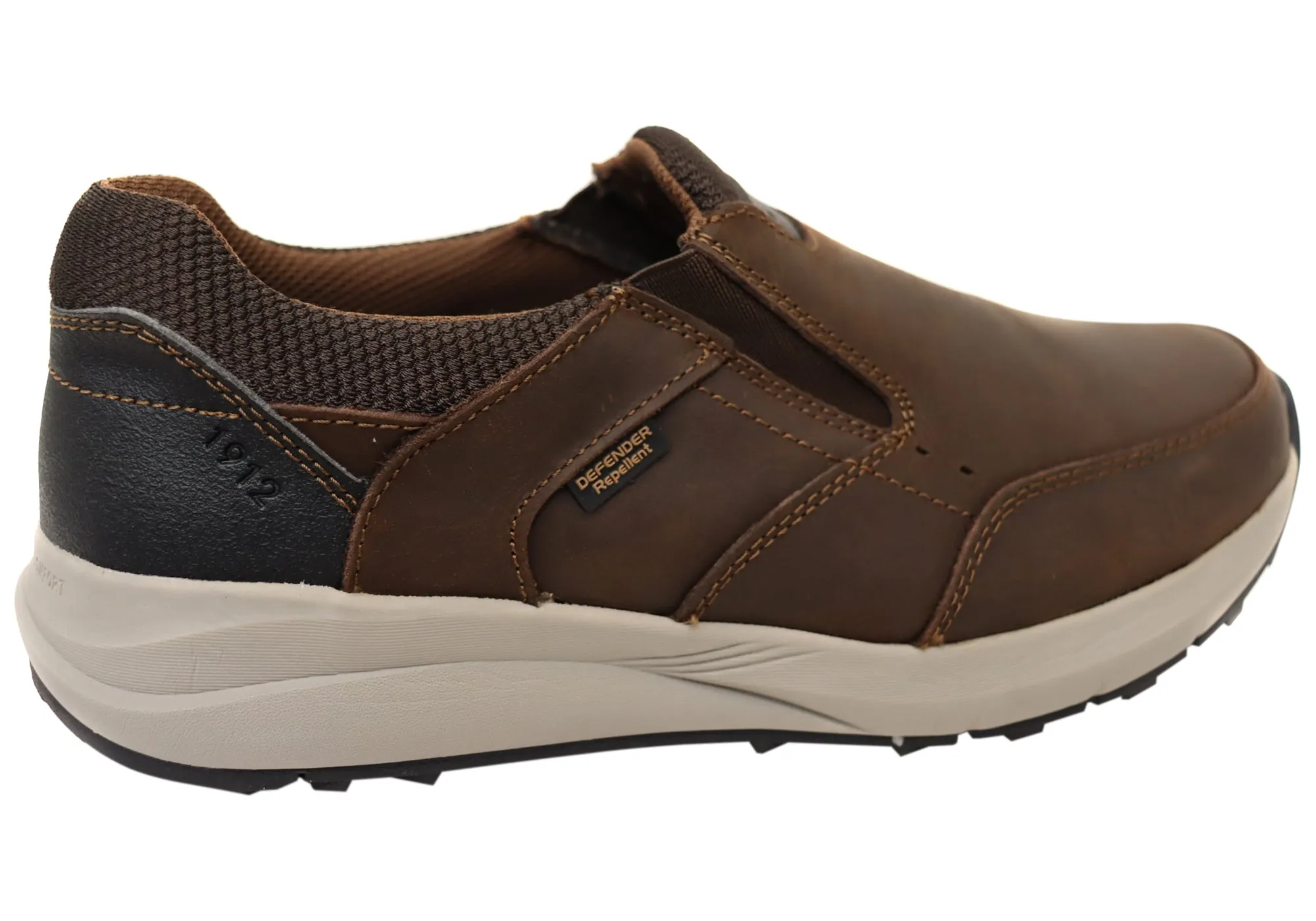 Nunn Bush By Florsheim Mens Excursion Slip EE Extra Wide Leather Shoes Florsheim Shoes