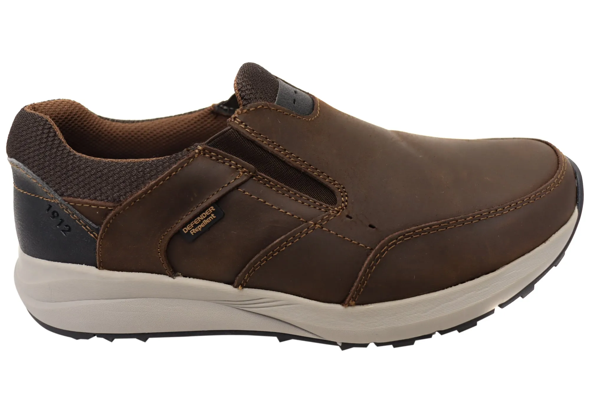 Nunn Bush By Florsheim Mens Excursion Slip EE Extra Wide Leather Shoes Florsheim Shoes