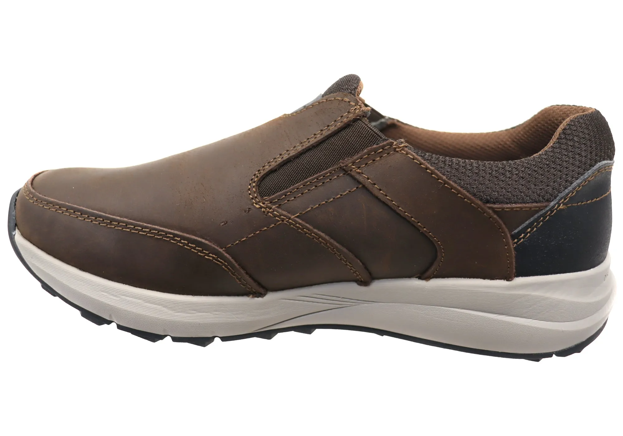 Nunn Bush By Florsheim Mens Excursion Slip EE Extra Wide Leather Shoes Florsheim Shoes