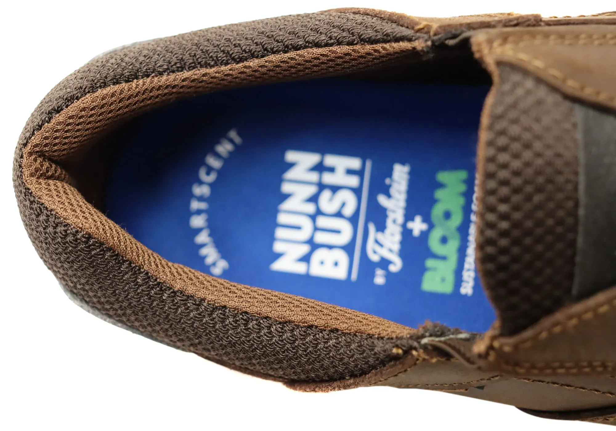 Nunn Bush By Florsheim Mens Excursion Slip EE Extra Wide Leather Shoes Florsheim Shoes