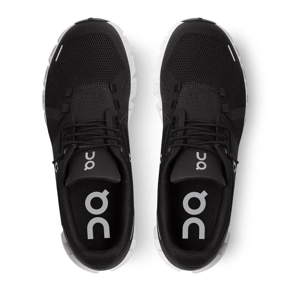 On Womens Cloud 5 - Black/White (59.98904) On