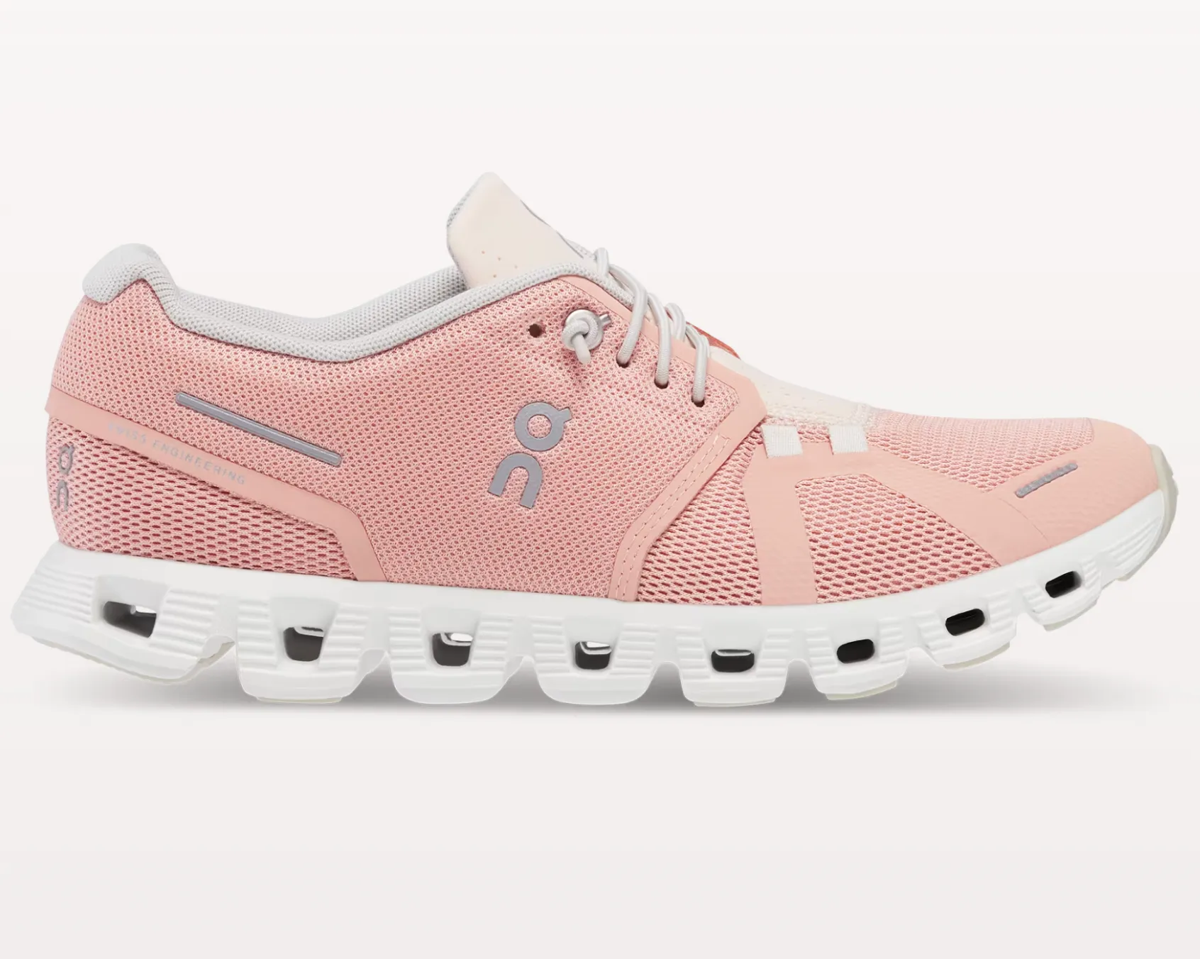 On Womens Cloud 5 - Rose/Shell (59.98556) On