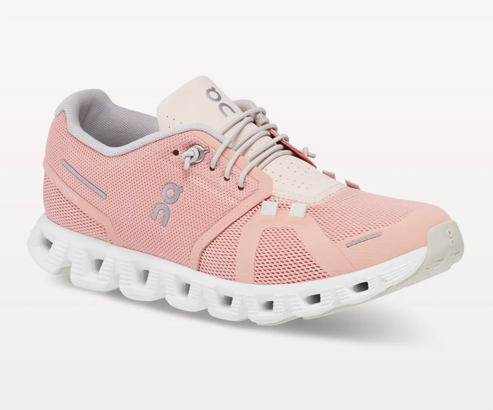 On Womens Cloud 5 - Rose/Shell (59.98556) On
