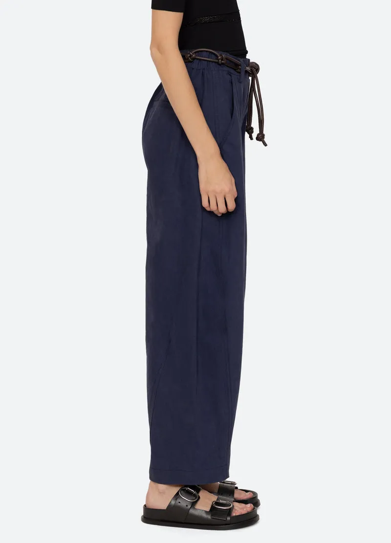 Pants Adele Pants Ss25-019 Navy