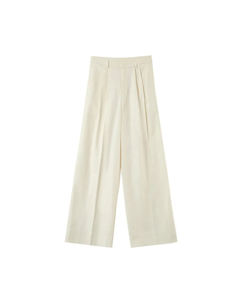 Pants Peter Ecru