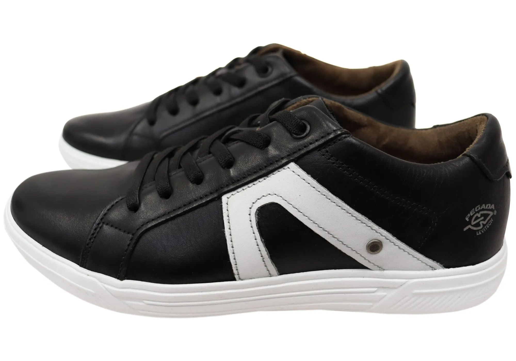 Pegada Ryder Mens Comfortable Leather Casual Shoes Made In Brazil Pegada Shoes