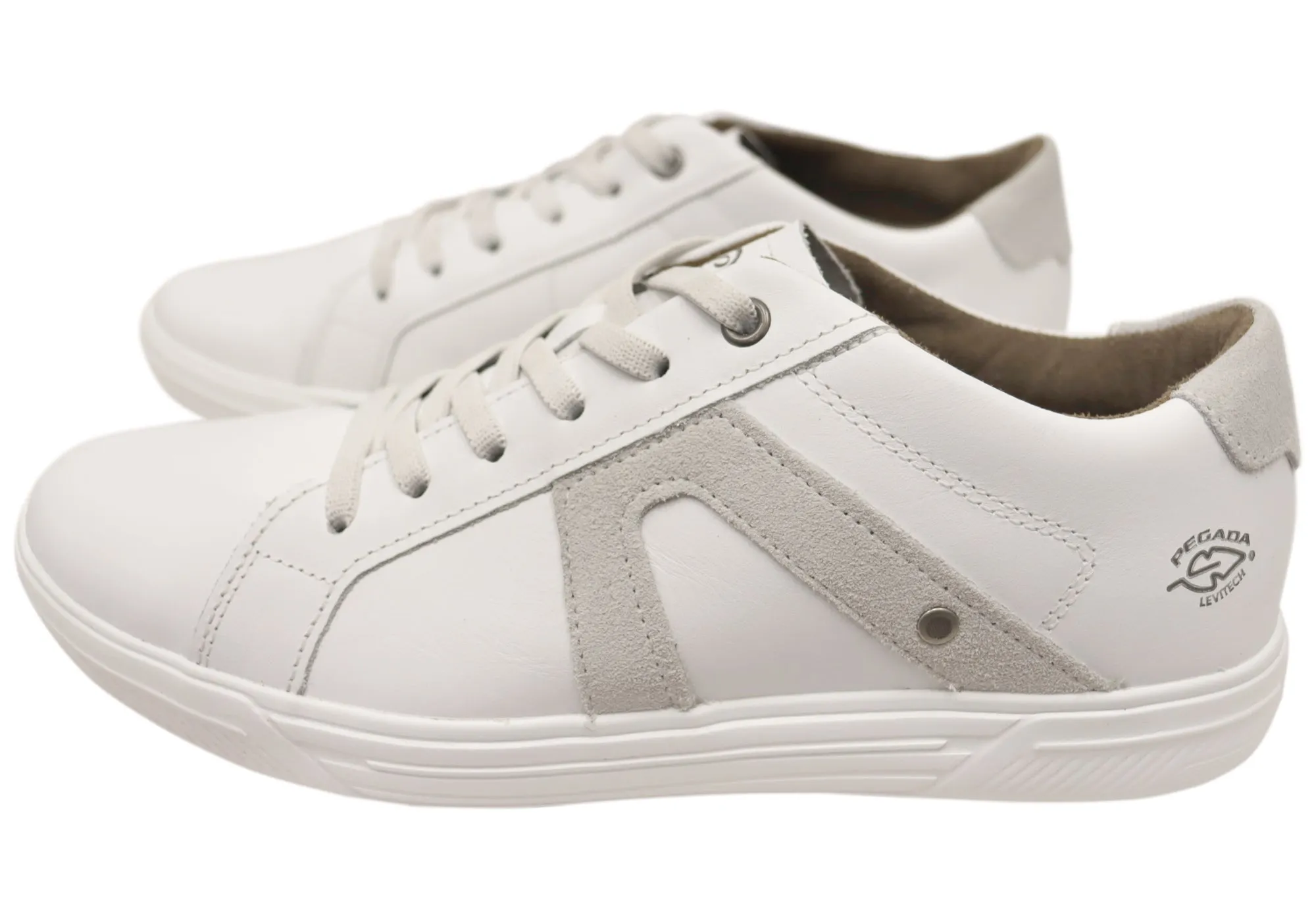 Pegada Ryder Mens Comfortable Leather Casual Shoes Made In Brazil Pegada Shoes