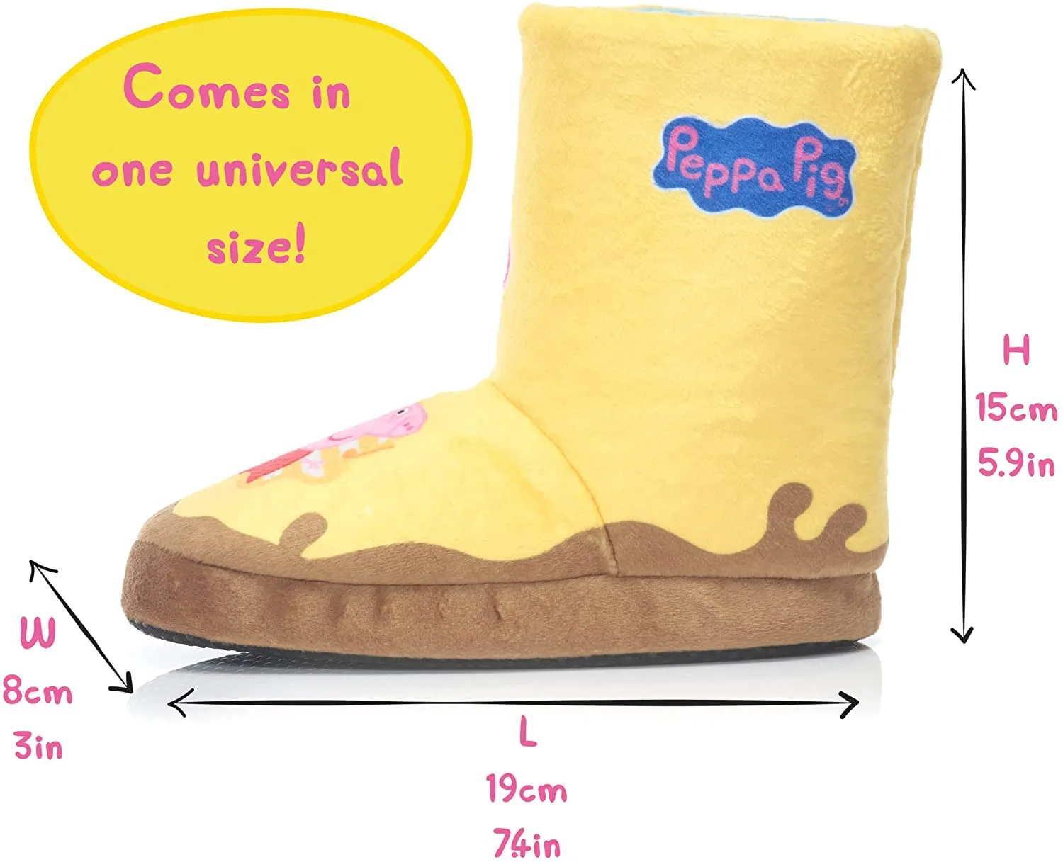 Peppa Pig Toys WOW! STUFF Peppa Pig Toys Muddy Puddle Boots with Sounds | Interactive Wearable
