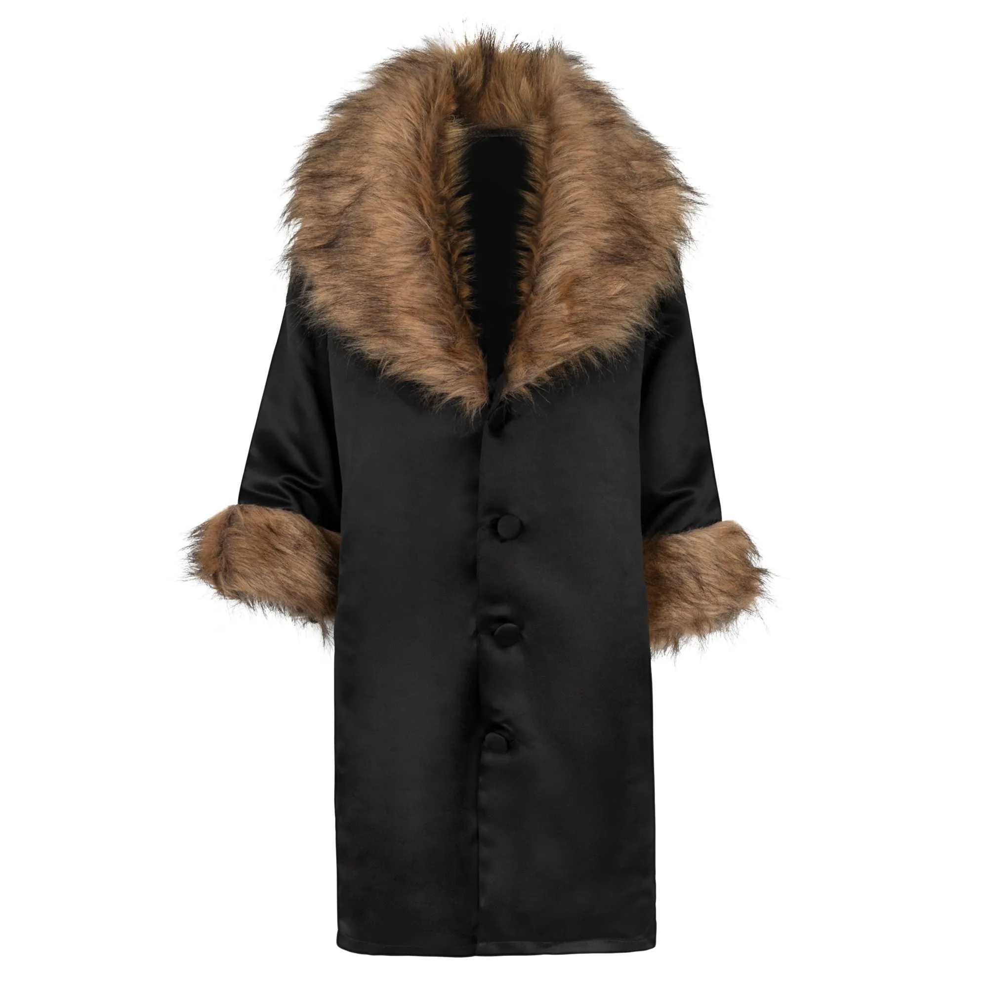 Rabbi Coat With Fur - Kids Babykids_Dress-Up-America