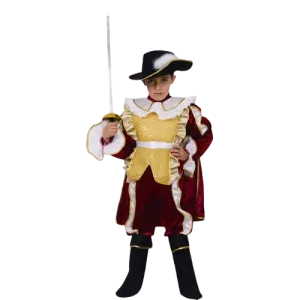 Red Noble Knight Costume - Kids Babykids_Dress-Up-America