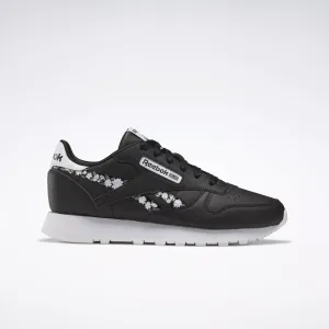 Reebok Women's Classic Leather Shoes Black Reebok