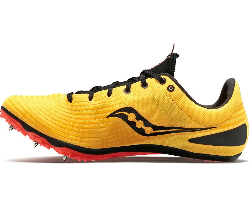 Saucony Mens Ballista MD- VIZIGLD/VIZIRED (S29071-16) Saucony