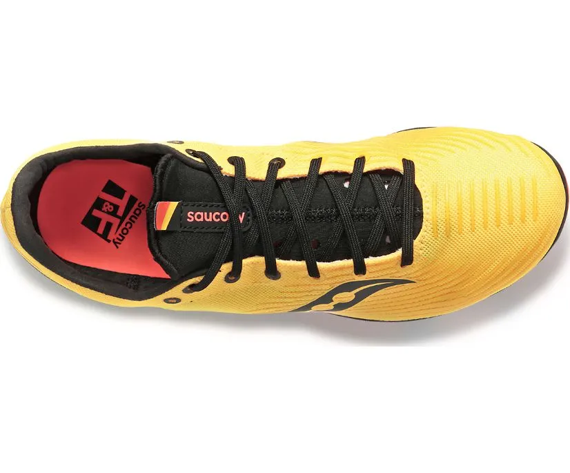 Saucony Mens Ballista MD- VIZIGLD/VIZIRED (S29071-16) Saucony