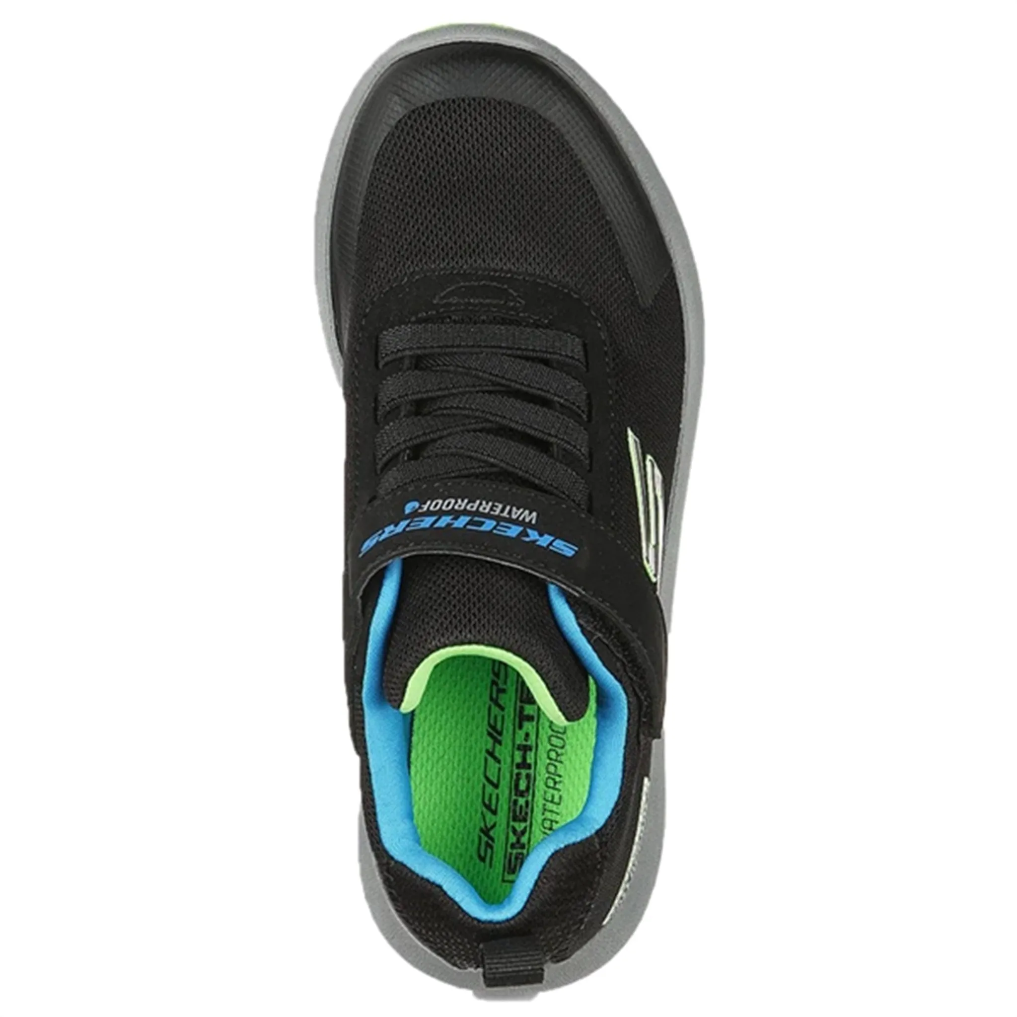 Skechers Boys Dynamic Tread Hydrode Sneakers Waterproof Black Babykids_Skechers