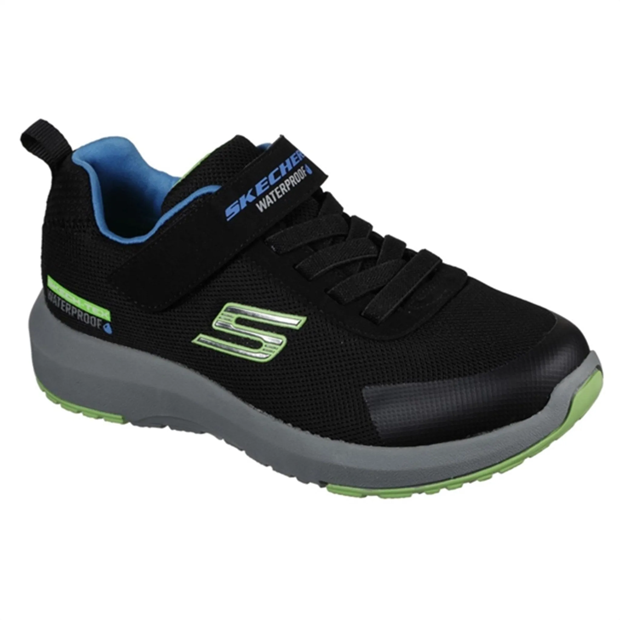 Skechers Boys Dynamic Tread Hydrode Sneakers Waterproof Black Babykids_Skechers