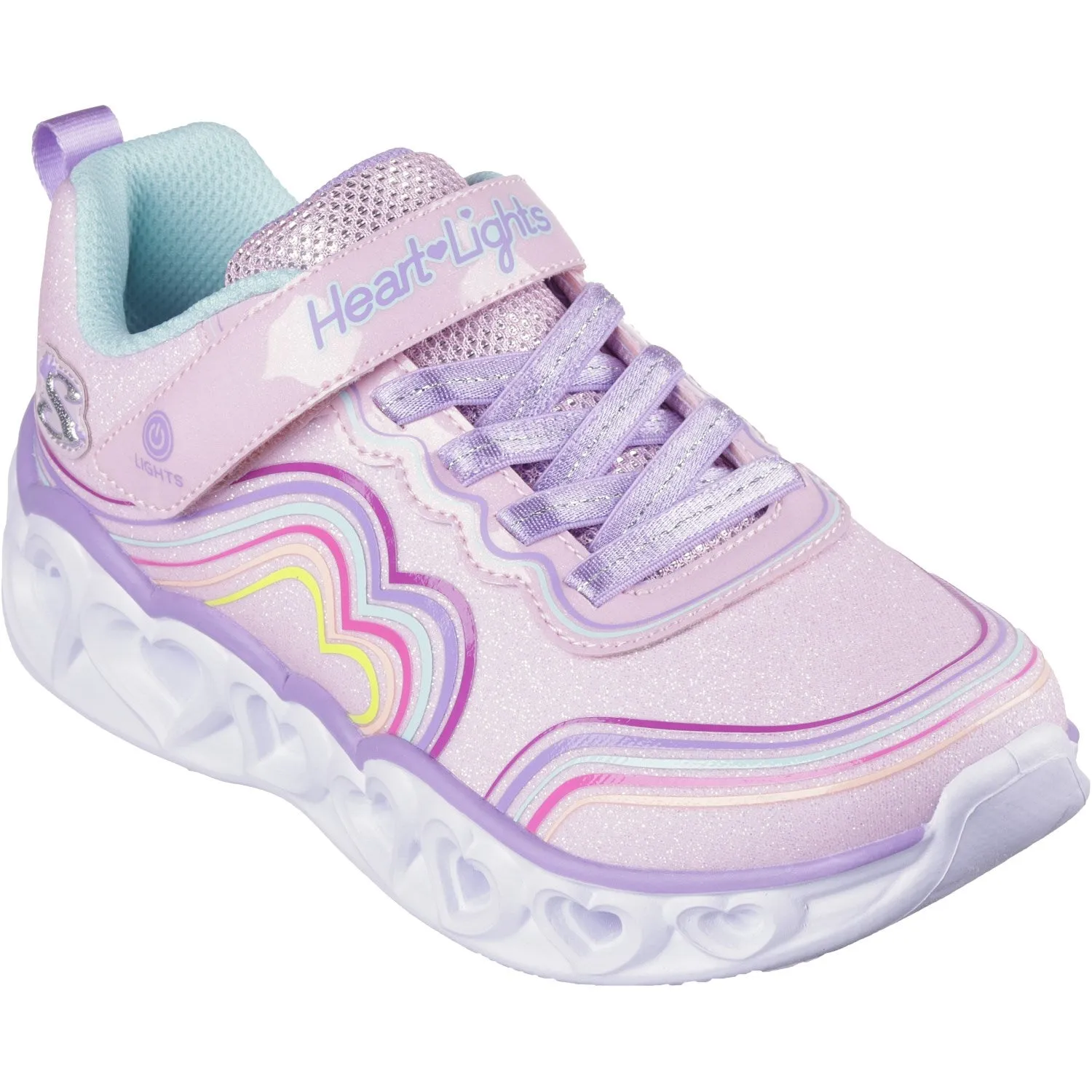 Skechers Heart Lights - Retro Hearts Sneakers Babykids_Skechers