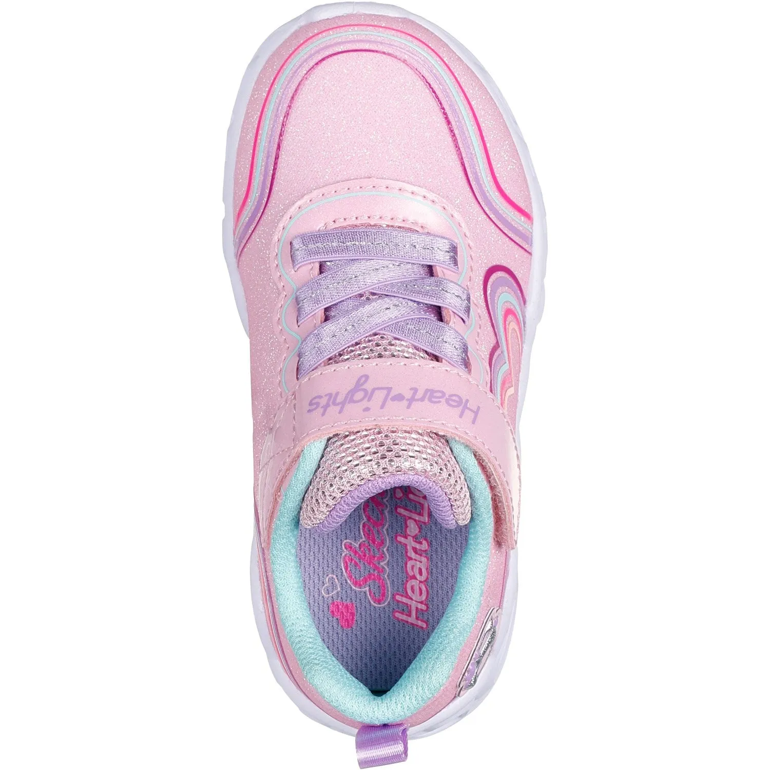 Skechers Heart Lights - Retro Hearts Sneakers Babykids_Skechers