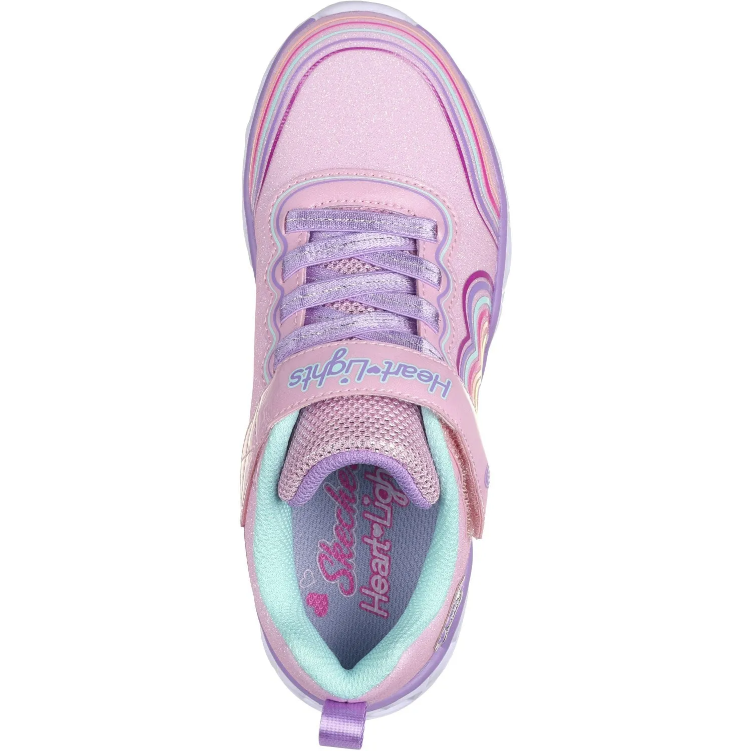 Skechers Heart Lights - Retro Hearts Sneakers Babykids_Skechers