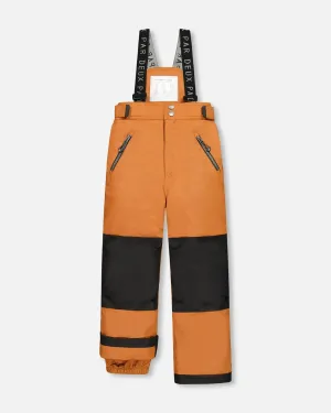 Snow Pants Mocha Babykids_Deux-Par-Deux
