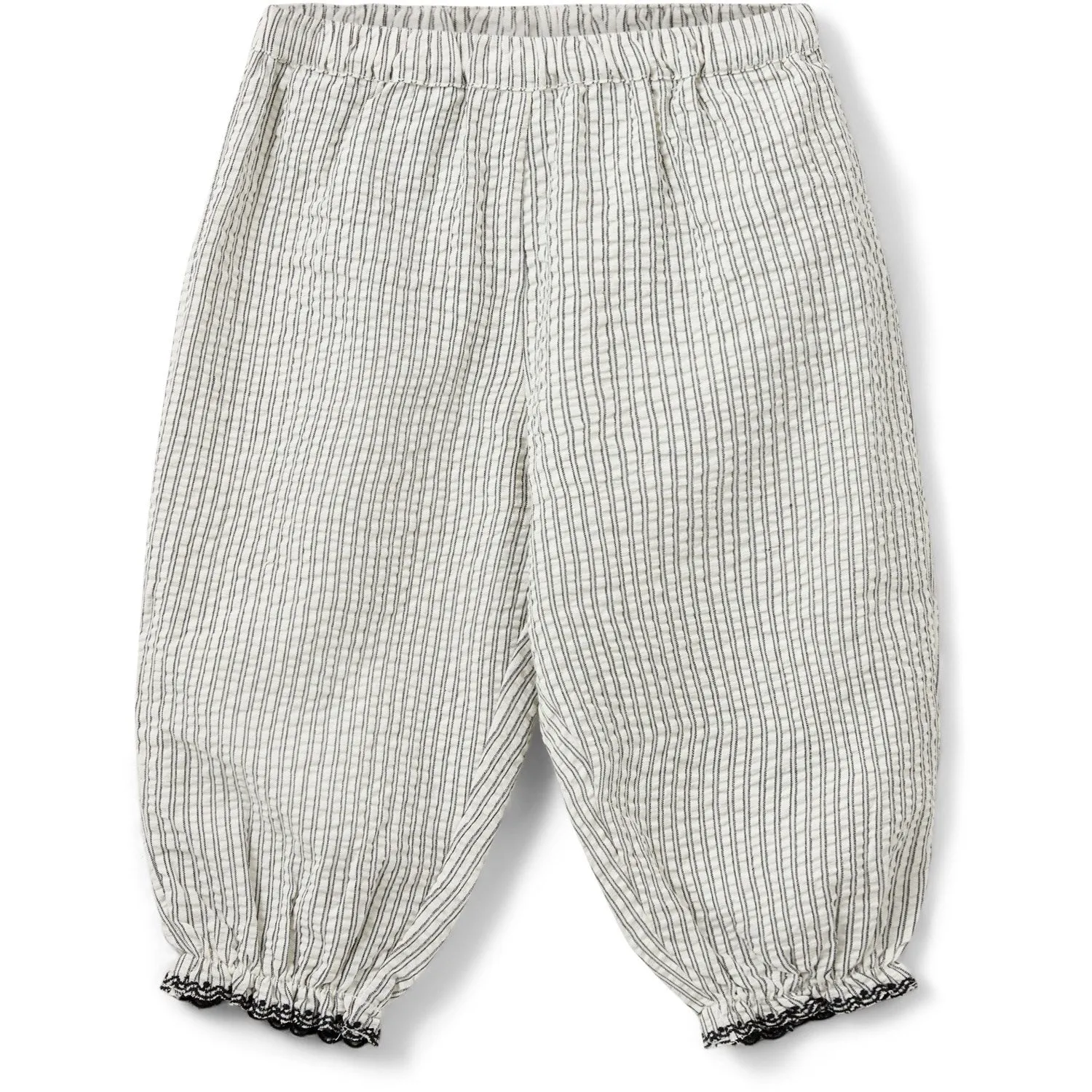 Sofie Schnoor Black Thin Stripe Trousers Babykids_Sofie-Schnoor