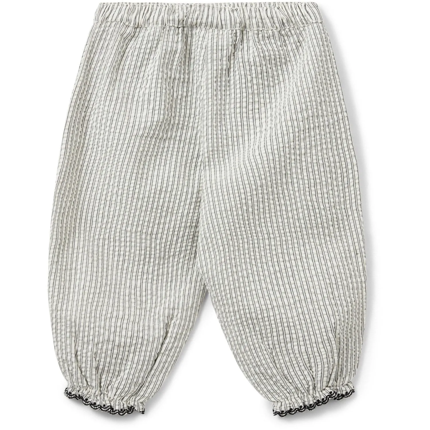 Sofie Schnoor Black Thin Stripe Trousers Babykids_Sofie-Schnoor