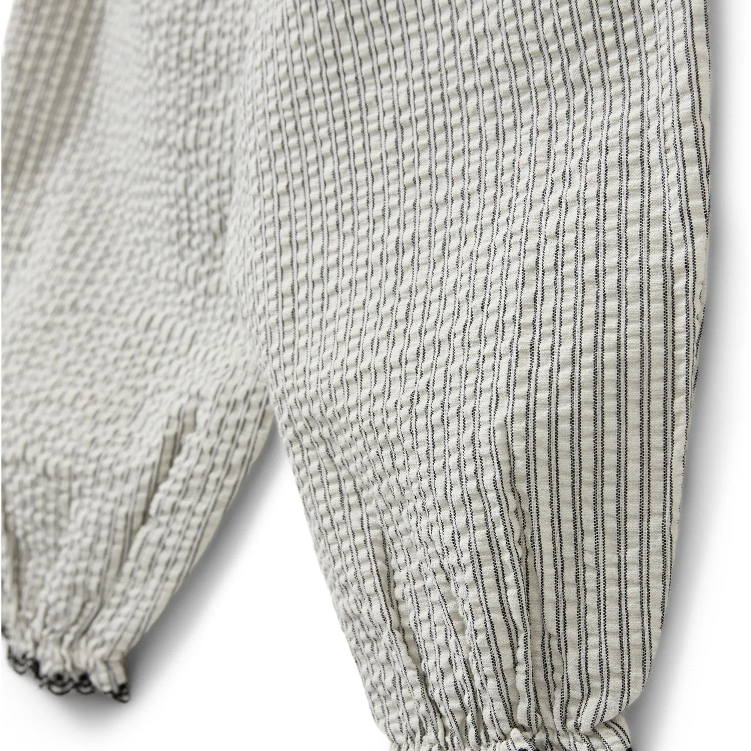 Sofie Schnoor Black Thin Stripe Trousers Babykids_Sofie-Schnoor