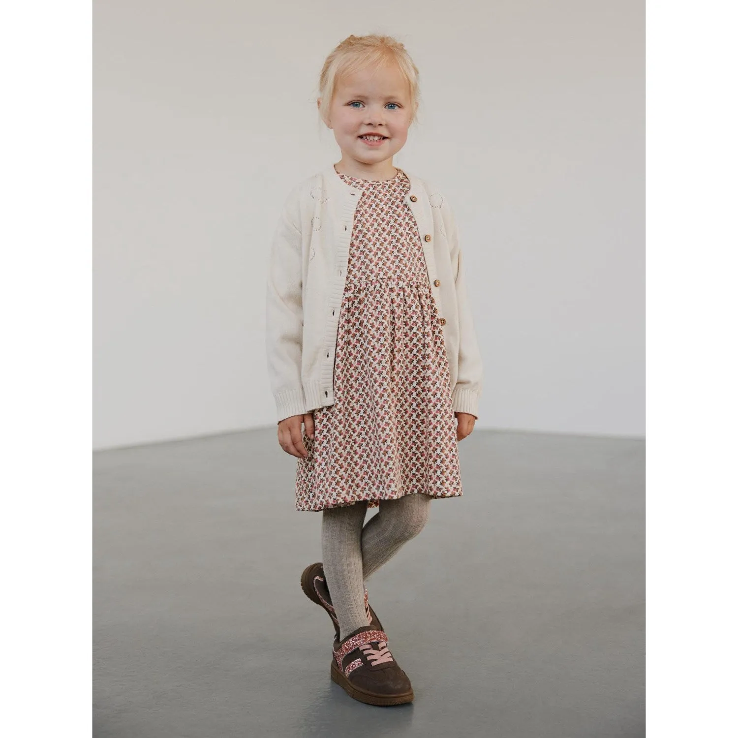 Sofie Schnoor Brown Shoe Velcro Babykids_Sofie-Schnoor