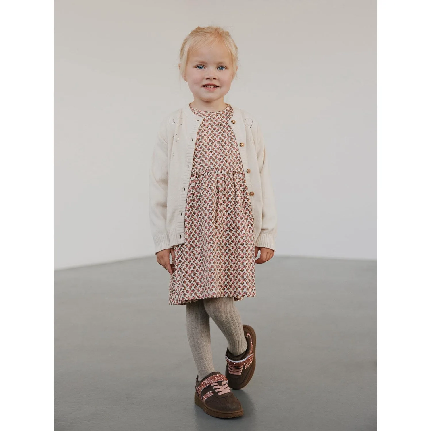 Sofie Schnoor Brown Shoe Velcro Babykids_Sofie-Schnoor
