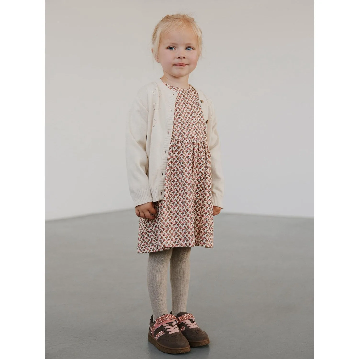 Sofie Schnoor Brown Shoe Velcro Babykids_Sofie-Schnoor