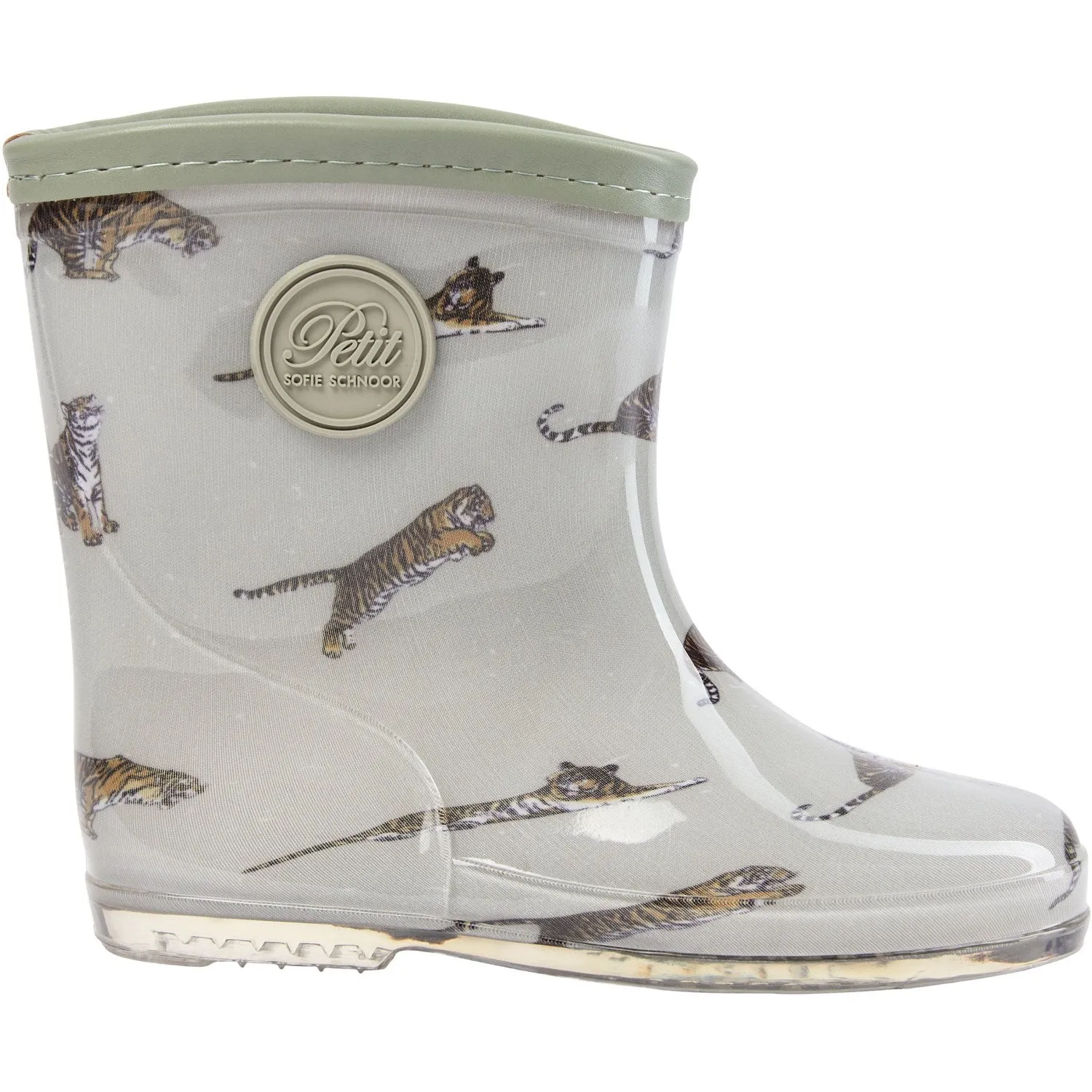 Sofie Schnoor Light Green Rubber Boot Babykids_Sofie-Schnoor