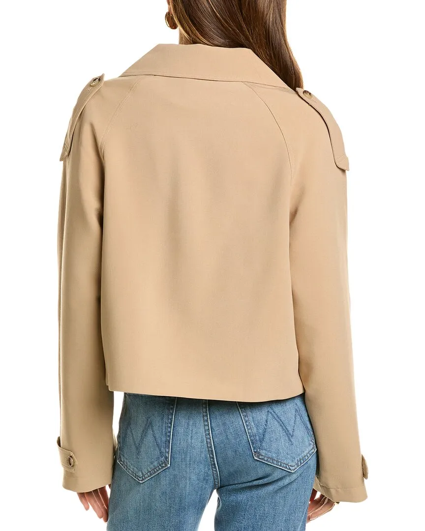 Sophie Rue Cropped Mini Trench Coat