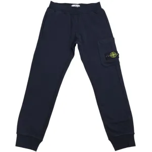 Stone Island Navy Blue Sweat Bottoms Babykids_Stone-Island