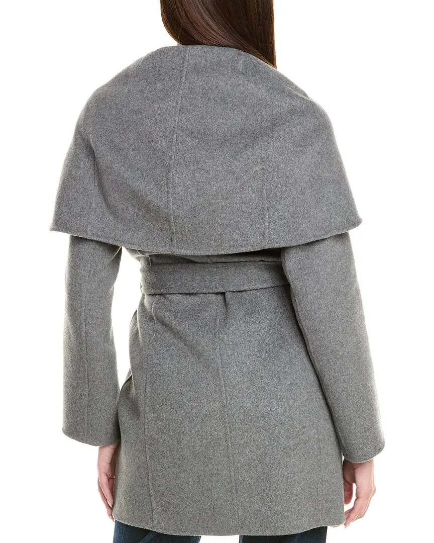 Tahari Double Face Wool-Blend Coat