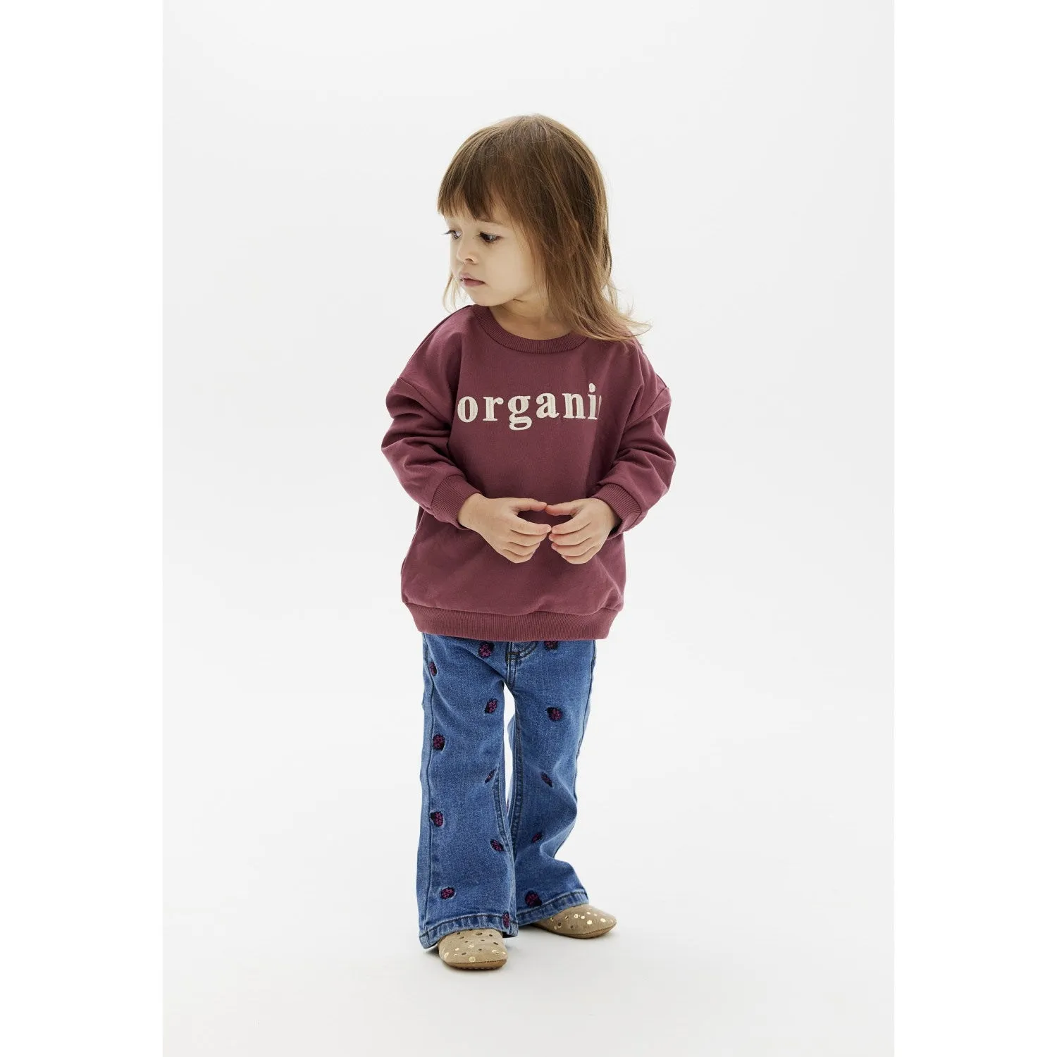 THE NEW Siblings Medium Blue Denim Mitty Flared Jeans Babykids_The-New-Siblings